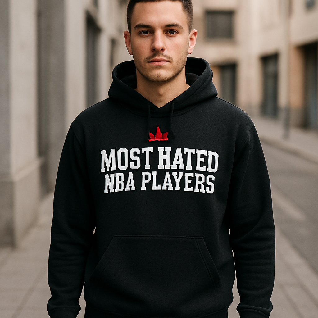 MOST HATED NBA PLAYERS - Brand Logo Hoodie